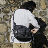 Qfdian Japanese Crossbody Bags Men High-capacity Cargo Preppy Shoulder Handbags Women Casual College Students Laptop Messenger  Y2k