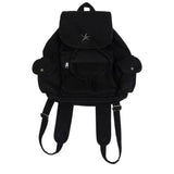 Qfdian Vintage Y2k Aesthetic Women Students Backpacks Casual Simple All Match Denim Bags Japanese Streetwear Fashion Girls Schoolbags