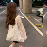Qfdian Office Lady All Match Bandage Bags for Women Luxury Design Chic Pleated Underarm Bag Fairy Simple Casual Girls Shoulder Handbags