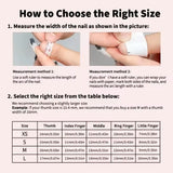 Qfdian 10Pcs High Quality Handmade Press on Nails High Cost Performance Hazy And Dreamy Nail Stickers Taro Purple Romance