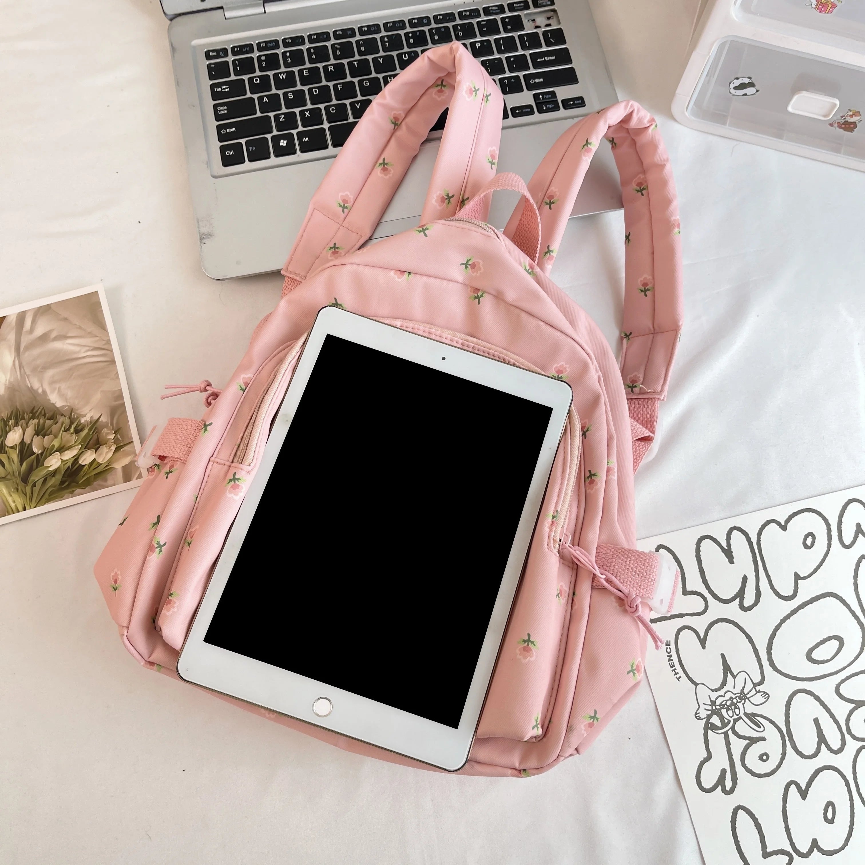 Qfdian Mini Backpack Ins Niche Japanese Style K-Style Primary School Bag Printed Small Backpack New Casual Backpack