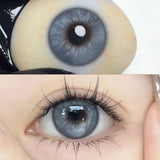 Qfdian Graded 1pair Color Contact Lenses Mixblood Softlens 12months