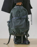 Qfdian High-capacity Casual Grunge Men Backpack Vintage Y2k Aesthetic Streetwear Backpacks Casual All Match Trendy Drawstring Rucksacks