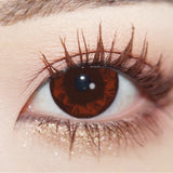 Qfdian Graded 1pair Color Contact Lenses Diamond Series Softlens 14.4mm