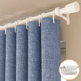 Qfdian Linen shade curtains, 99.9% shading rate, four seasons of household/commercial curtains