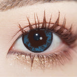 Qfdian Graded 1pair Color Contact Lenses Diamond Series Softlens 14.4mm