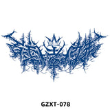 Qfdian New Wholesale Juice Chest Stickers Tattoo Herbal Semi-permanent Back Tatoo Wings Tattoo Stickpaper