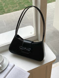 Qfdian Luxury Design All Match Y2k Aesthetic Bow Underarm Bag Women Fairy Elegant Shoulder Bags Office Lady Fashion Purses and Handbags