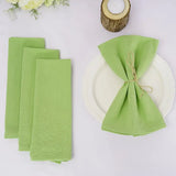 Qfdian 10PC Cloth Napkins Dark Green 30X45cm Thanksgiving Cotton Dinner Napkin for Wedding Party Baby Shower Christmas Table Decoration