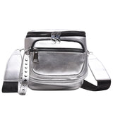 Qfdian PU Bag Female Shoulder Bag Fashion Handbag For Women Messenger Bags With Zipper Designer Bag Ladies Gift Bag