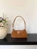 Qfdian Luxury Design All Match Y2k Aesthetic Bow Underarm Bag Women Fairy Elegant Shoulder Bags Office Lady Fashion Purses and Handbags