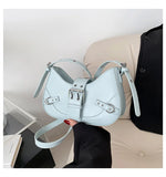 Qfdian Fashion Armpit Bag For Women New Y2K Underarm Bags Solid Color Crescent Shoulder Bag High Quality Crossbody Phone Pouch