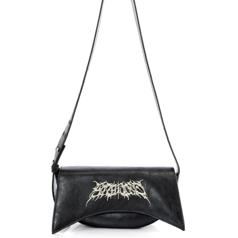 Qfdian Personality Y2k Aesthetic Vintage Underarm Bag Luxury Design Office Lady Chic Shoulder Bags Japanese All Match Women's Handbags