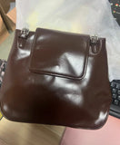 Qfdian Vintage Office Lady Simple Women's Handbags All Match Casual Underarm Bag Streetwear Fashion Trendy Shoulder Bags Y2k Aesthetic