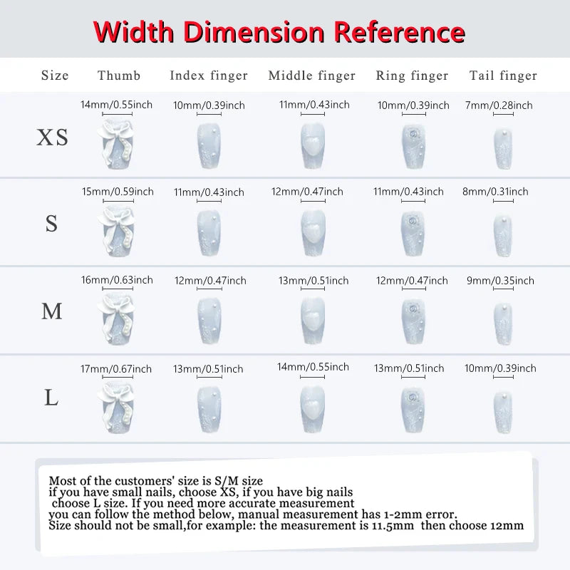 Qfdian Handmade False Nails Press on Dark Star Cat's Eye Almond Fake Nails Acrylic Full Cover Nail Tips Glitter Nails Set with Designed