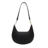 Qfdian New Fashion Underarm Bags High-end Moon-shaped Baseball Bag Showing Luxury Women's Single Shoulder Bag and Handbags
