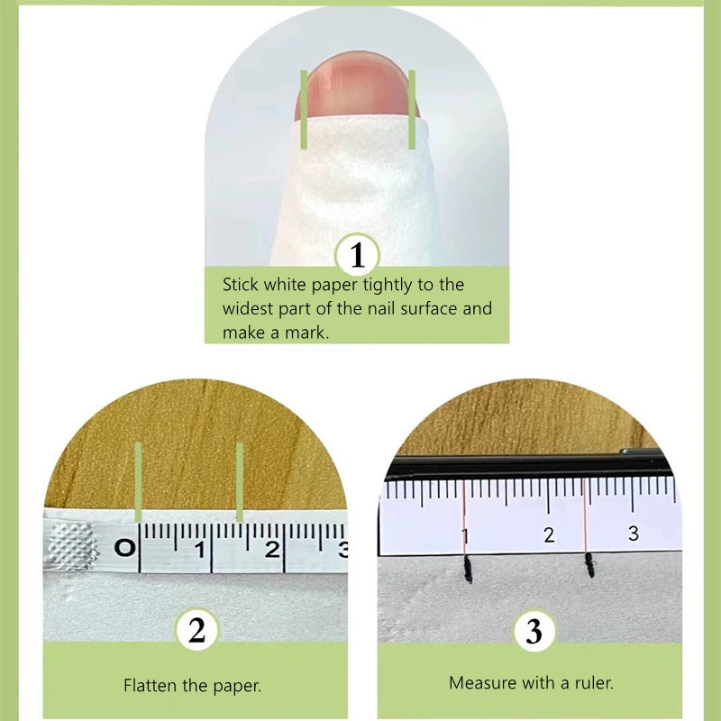 Qfdian Oil Painting Handmade Press on Nails Magic Mirror Designs Fake Nails Blue Long Coffin Tips for Girl False Nails Fingernail Set