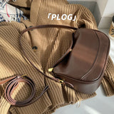 Qfdian Vintage Women's Shoulder Bag Large Capacity Ladies Tote Bags Female Messenger Bags College Girls Purse
