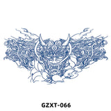 Qfdian New Wholesale Juice Chest Stickers Tattoo Herbal Semi-permanent Back Tatoo Wings Tattoo Stickpaper