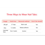 Qfdian Handmade False Nails Press on Dark Star Cat's Eye Almond Fake Nails Acrylic Full Cover Nail Tips Glitter Nails Set with Designed