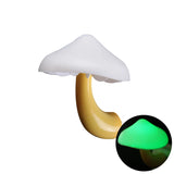 Qfdian LED Night Lights Mushroom Shape Automatic Sensor Toilet Bedroom Decor Wall Lamps Light-control Sensor Bedroom Light