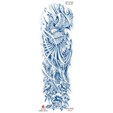 Qfdian Full Leg Arm Temporary Herbal Juice Ink Tattoo Stickers Lasting  15 Days Waterproof Tattoo  Animal  Tattoo Stickers for Men Boys