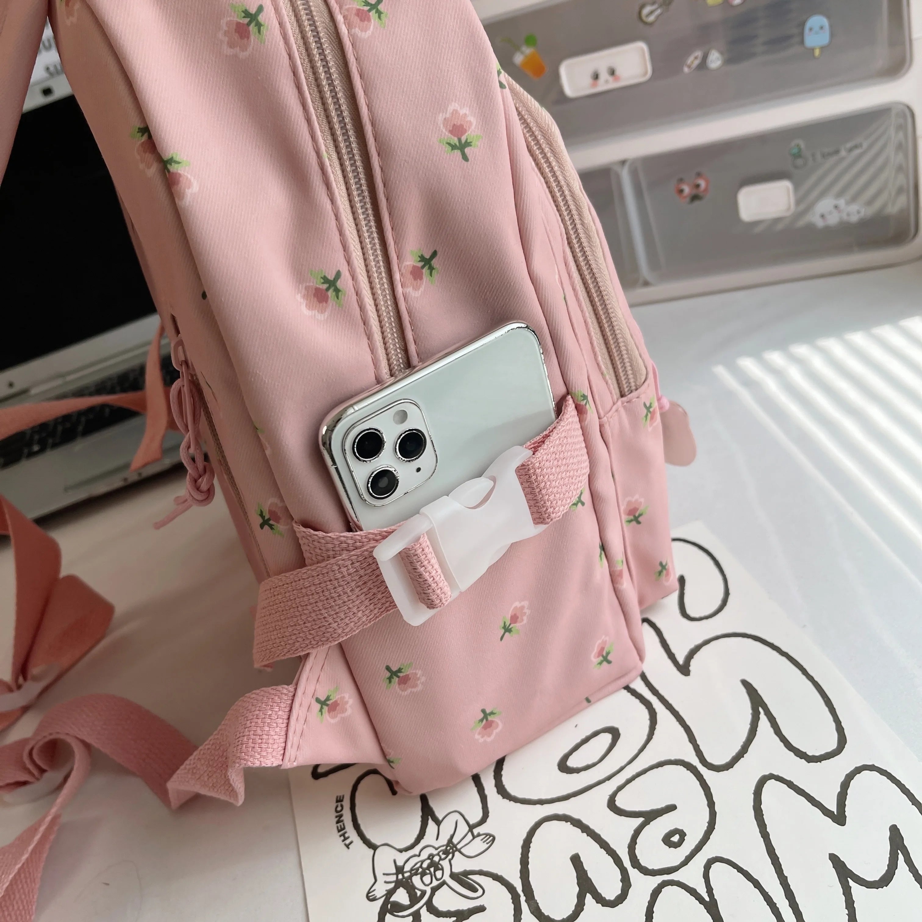 Qfdian Mini Backpack Ins Niche Japanese Style K-Style Primary School Bag Printed Small Backpack New Casual Backpack