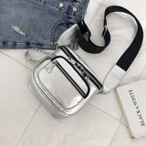 Qfdian PU Bag Female Shoulder Bag Fashion Handbag For Women Messenger Bags With Zipper Designer Bag Ladies Gift Bag