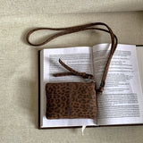 Qfdian Vintage Harajuku Mini Handbags Personality Fashion Leopard Neck Bags Y2k Aesthetic Ins Casual Purses Women Trendy Top-Handle Bag