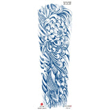 Qfdian Full Leg Arm Temporary Herbal Juice Ink Tattoo Stickers Lasting  15 Days Waterproof Tattoo  Animal  Tattoo Stickers for Men Boys