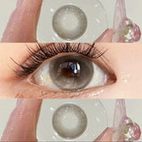 Qfdian 1pair Color Contact Lenses Softlens for Eyes Lenses Cosmetic Eyecontacts