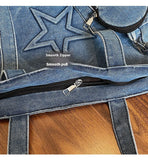 Qfdian Tote shoulder bag, frosted bag, commuter bag, women's retro, simple, large capacity, wear-resistant