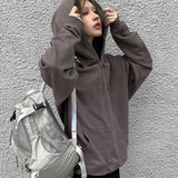 Qfdian Streetwear Vintage Fashion Backpacks Casual Trendy Y2k Aesthetic Students Schoolbags Japanese Women Grunge All Match Rucksacks