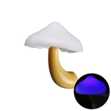 Qfdian LED Night Lights Mushroom Shape Automatic Sensor Toilet Bedroom Decor Wall Lamps Light-control Sensor Bedroom Light