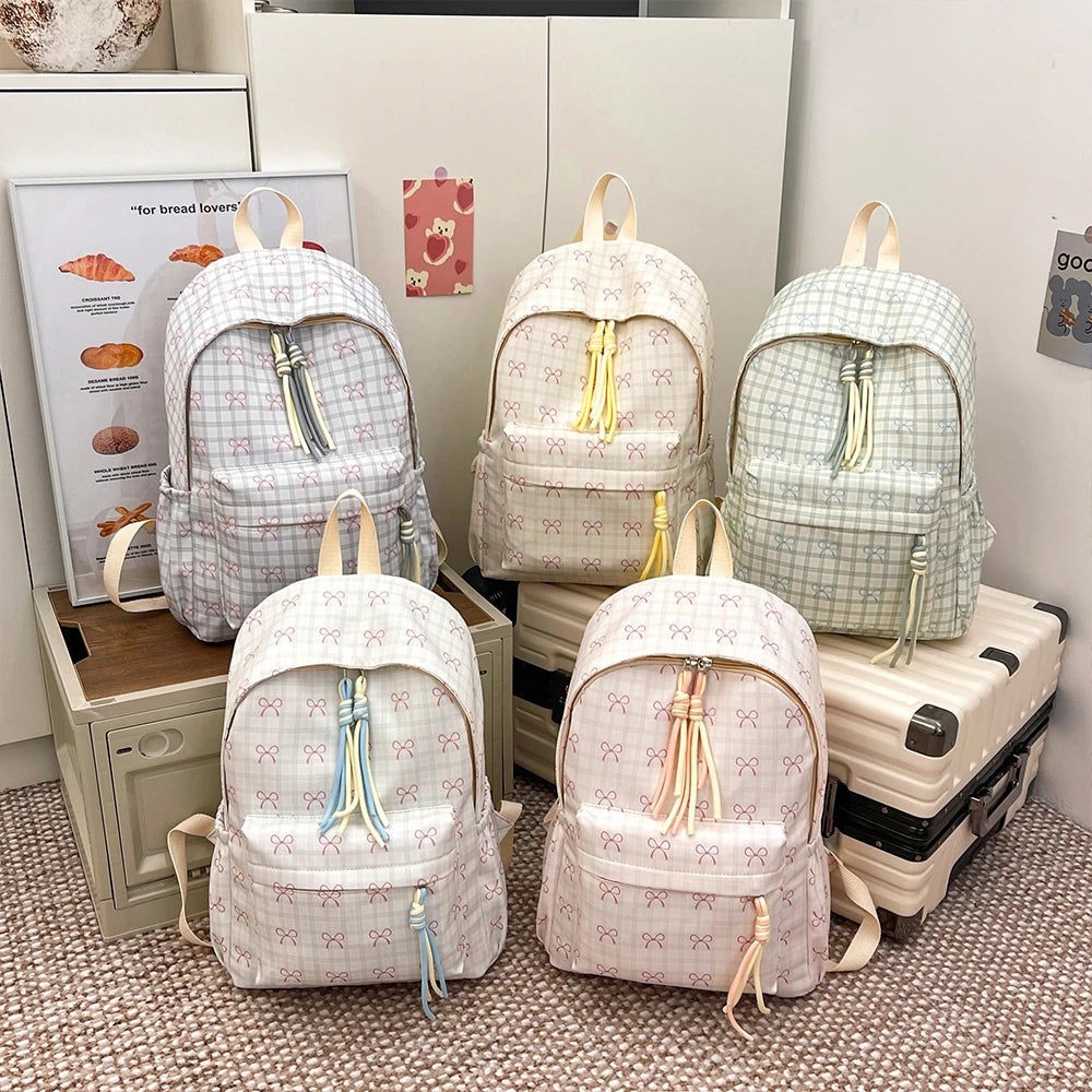 Qfdian Cute Backpack for Girls, High School Students, Niche Girls, College Students, Backpacks, Travel Backpacks