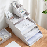 Qfdian Home Office Multi-layered Desk Organizer