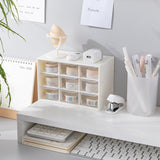 Qfdian 9 Grid Dust-proof Desk Storage Drawer