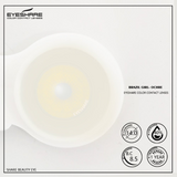 Qfdian Brazilgirl Ochre 14.0mm 1 Pair | 1 Year