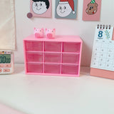 Qfdian 9 Grid Dust-proof Desk Storage Drawer