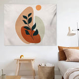 Qfdian Abstract Bohemian Girl Graphic Tapestry