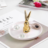 Qfdian Animal Figurine Elegance Trinket Dish