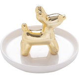 Qfdian Animal Figurine Elegance Trinket Dish