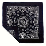 1pc Fashion Colorful Cotton Hip-hop Street Decoration Scarf With Dual Cashew Flowers Pattern, Headband For Cycling And Sports