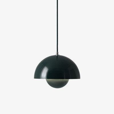 Qfdian Danish Aesthetic Mushroom Pendant Light