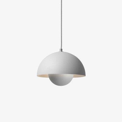 Qfdian Danish Aesthetic Mushroom Pendant Light