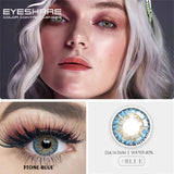 Qfdian 3TONE Blue 14.5mm 1 Pair | 1 Year
