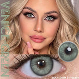 Qfdian Venice Green 14.2mm 1 Pair | 1 Year