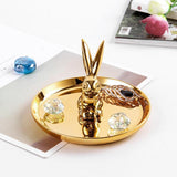 Qfdian Animal Figurine Elegance Trinket Dish