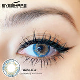 Qfdian 3TONE Blue 14.5mm 1 Pair | 1 Year