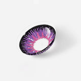 Qfdian Cosplay AYY Purple 14.5mm 1 Pair | 1 Year